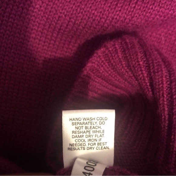 Express Women's Fuchsia Wool Blend Sweater Dress With Pockets, Size Medium - Picture 8 of 8